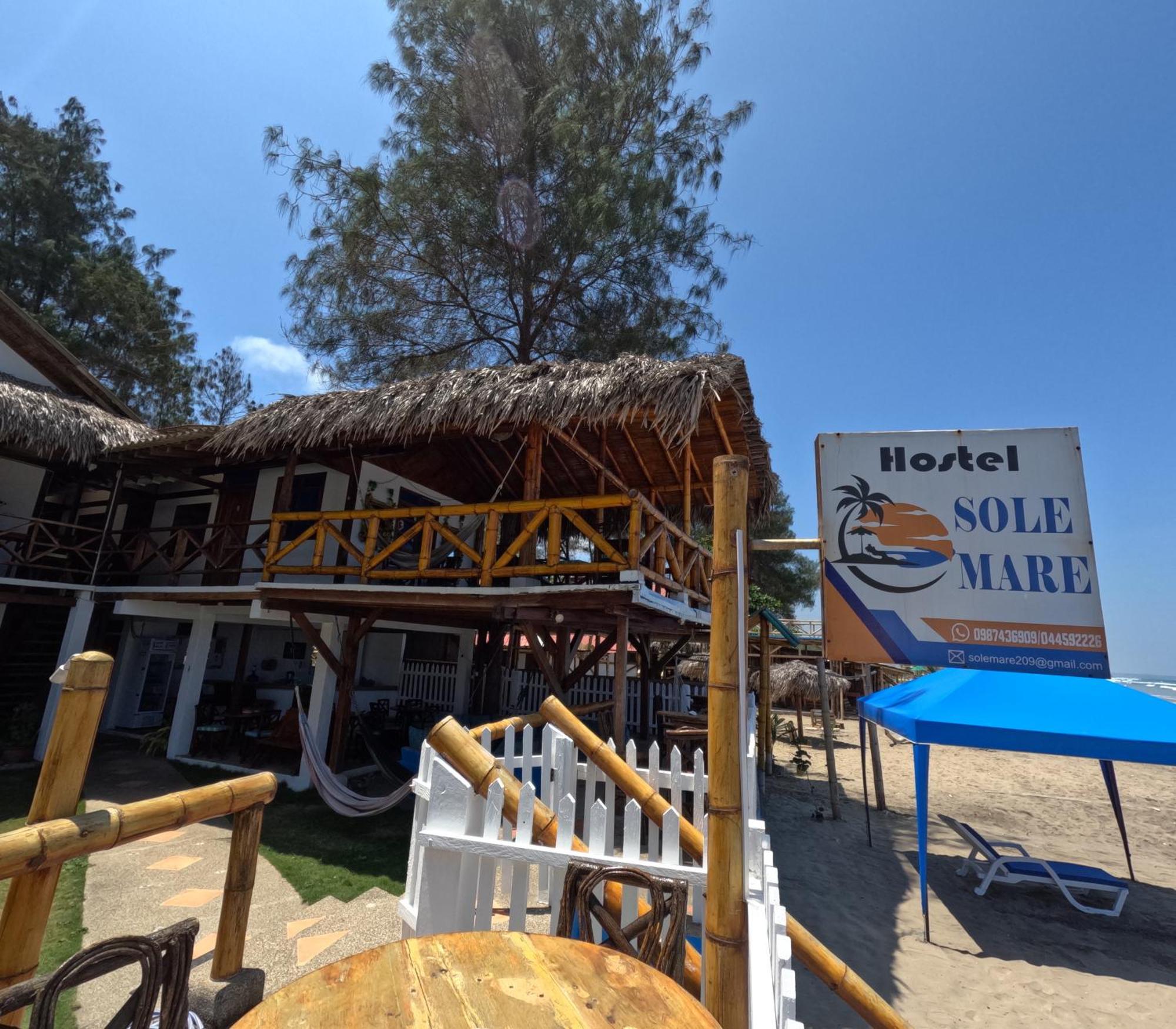 Hostal Solemare Montañita Buitenkant foto